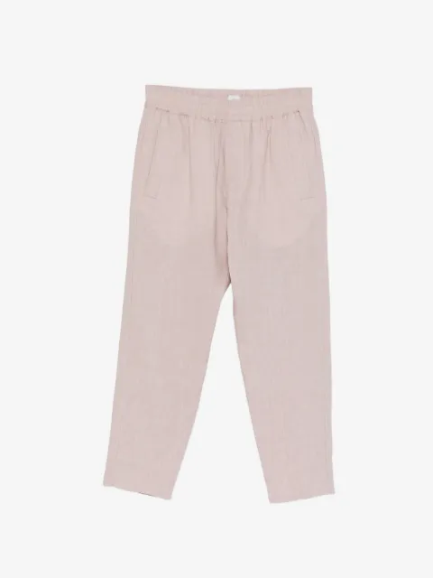 Eleventy elasticated-waist trousers