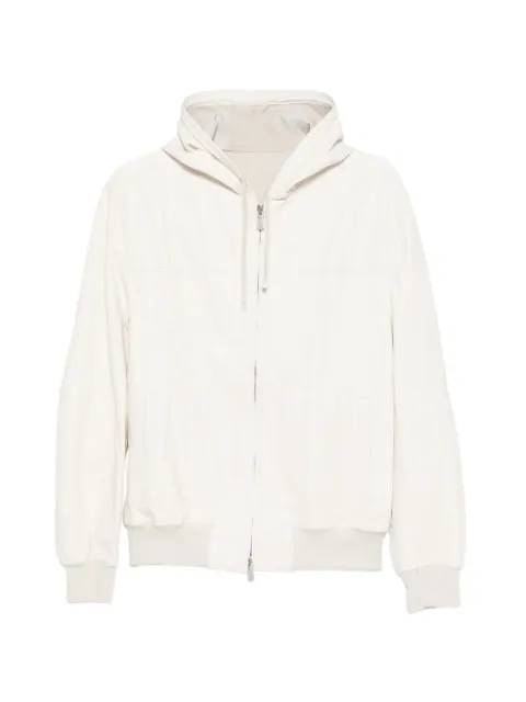 Eleventy hooded zip jacket