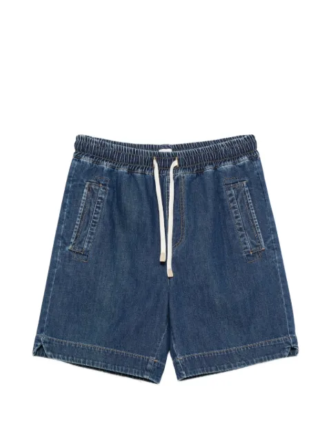 Eleventy Shorts denim con coulisse