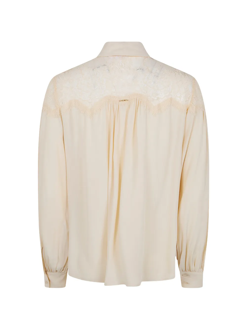  Twinset Lace-trim Shirt - Neutrals 