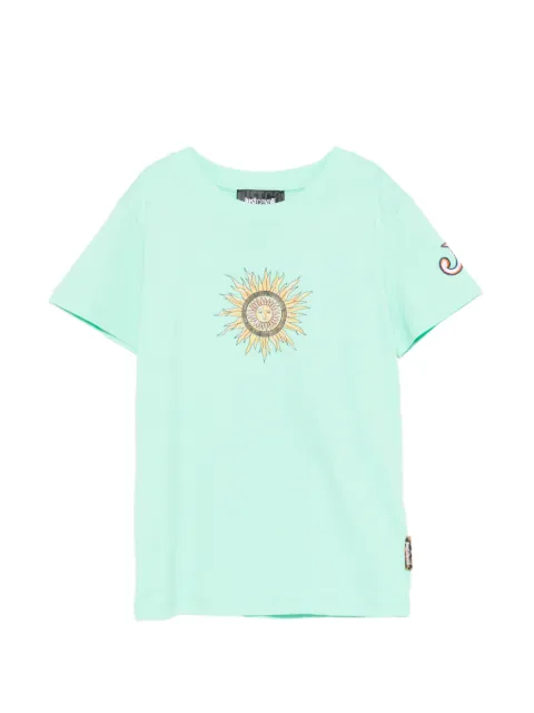 Just Cavalli sun-motif T-shirt
