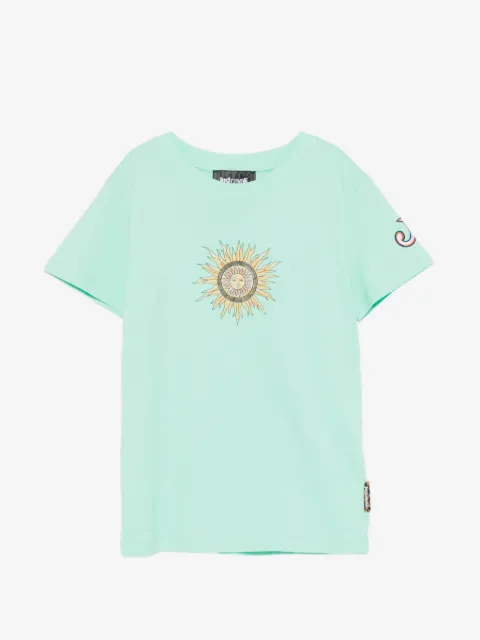 Just Cavalli sun-motif T-shirt