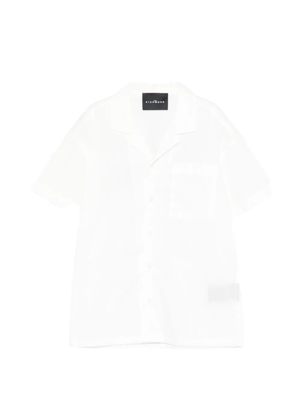John Richmond Junior chest-pocket shirt - Bianco