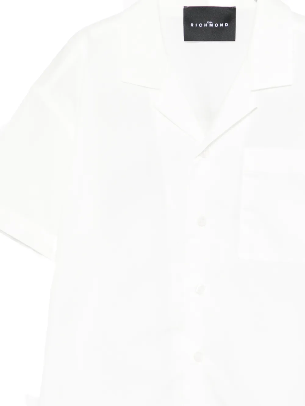 John Richmond Junior T-shirt met borstzak Wit