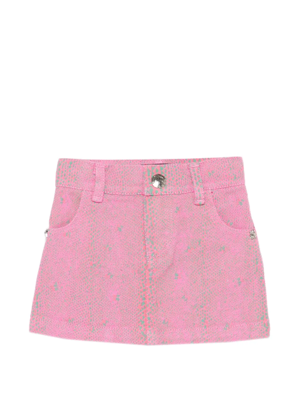 John Richmond Junior Gonna con bottoni - Rosa