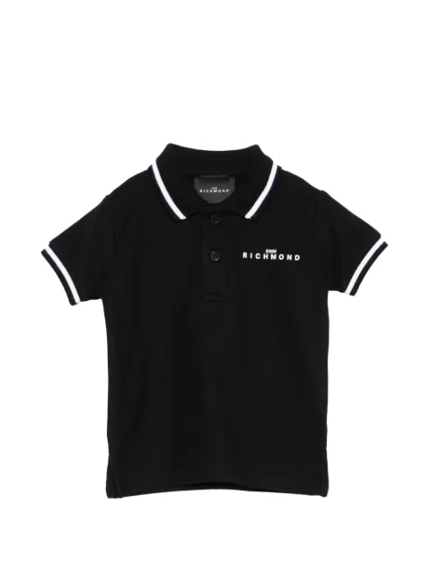 John Richmond Junior logo-print polo shirt