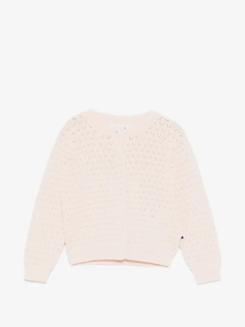 Molo Goldie open-knit cardigan