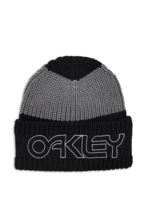 Oakley Tnp Deep logo-detail beanie hat