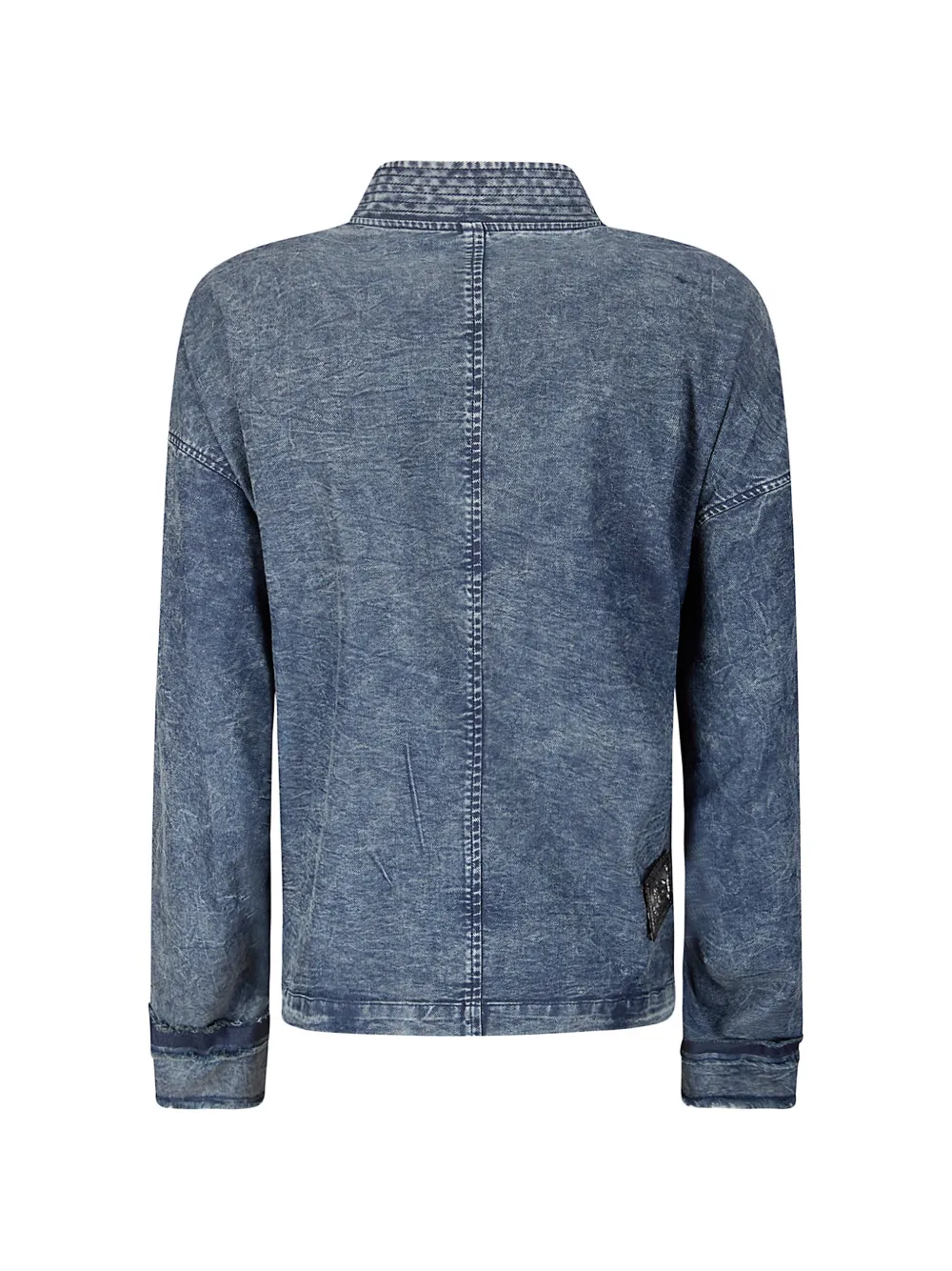  Hui Hui Charm-embellished Denim Jacket - Blue 