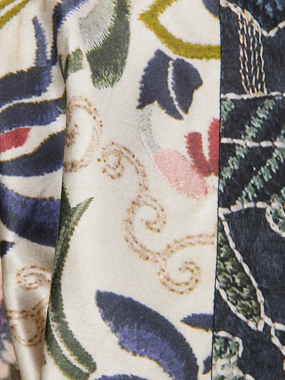 Printed Silk Jacket