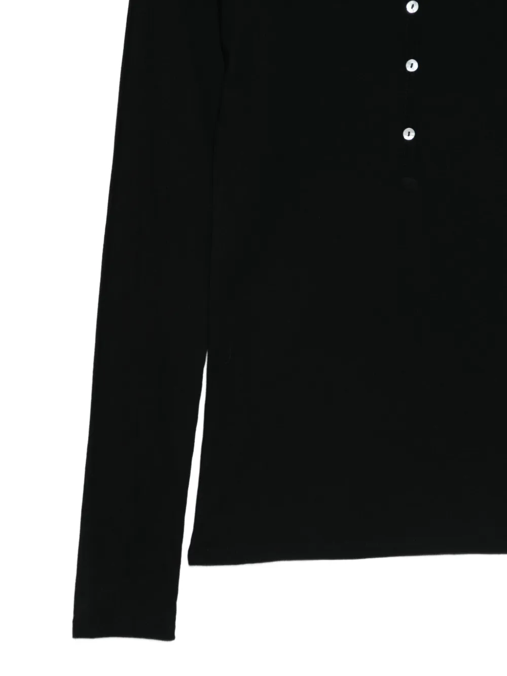 Soeur Isabella top met knopen Zwart
