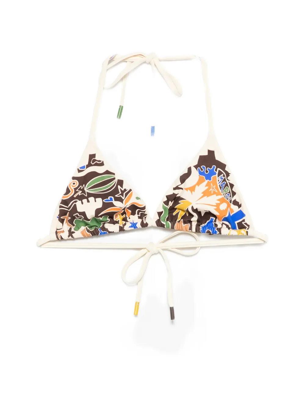 ALEMAIS Maroc triangle bikini top - Toni neutri