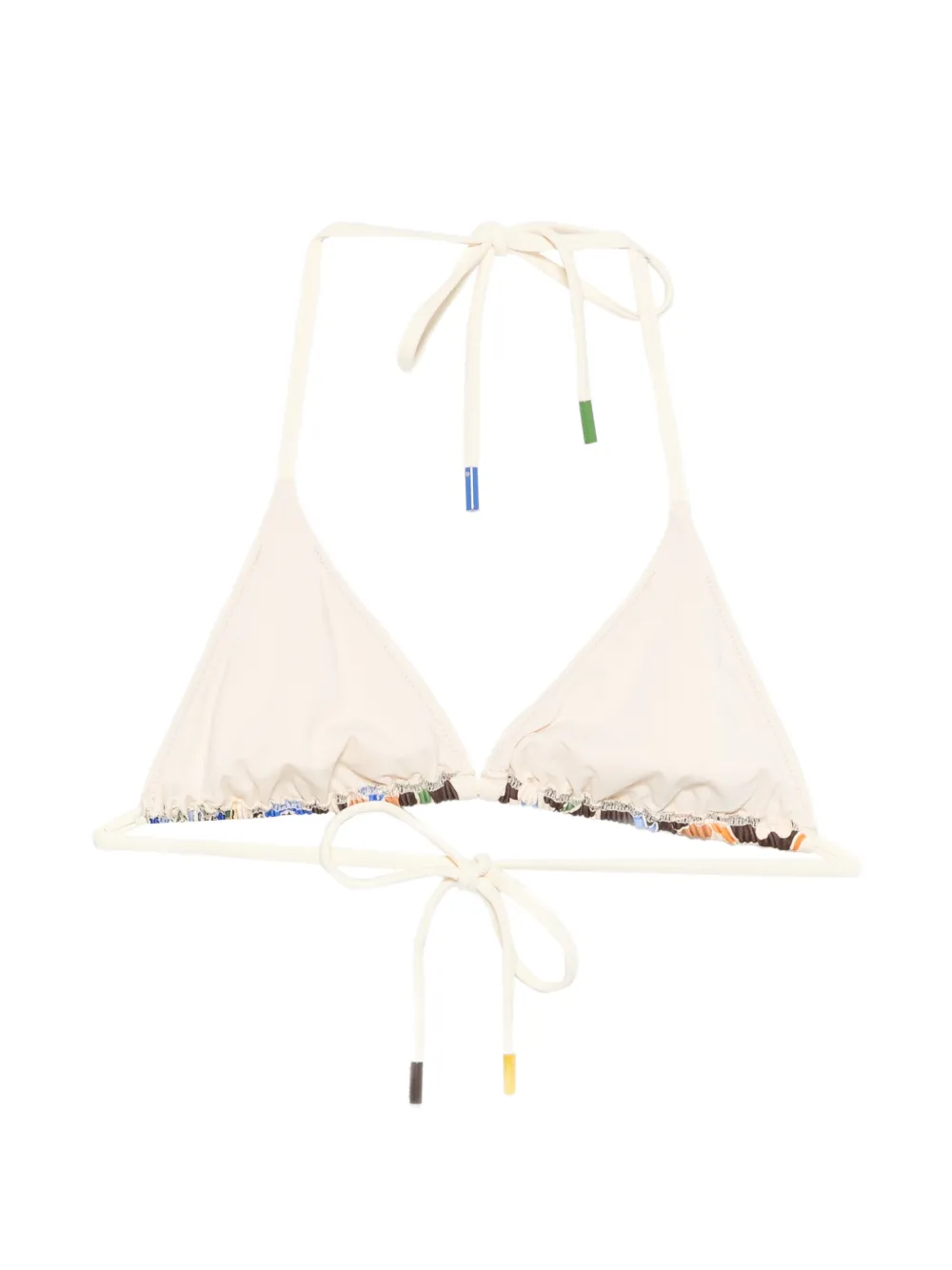  Alemais Maroc Triangle Bikini Top - Neutrals 