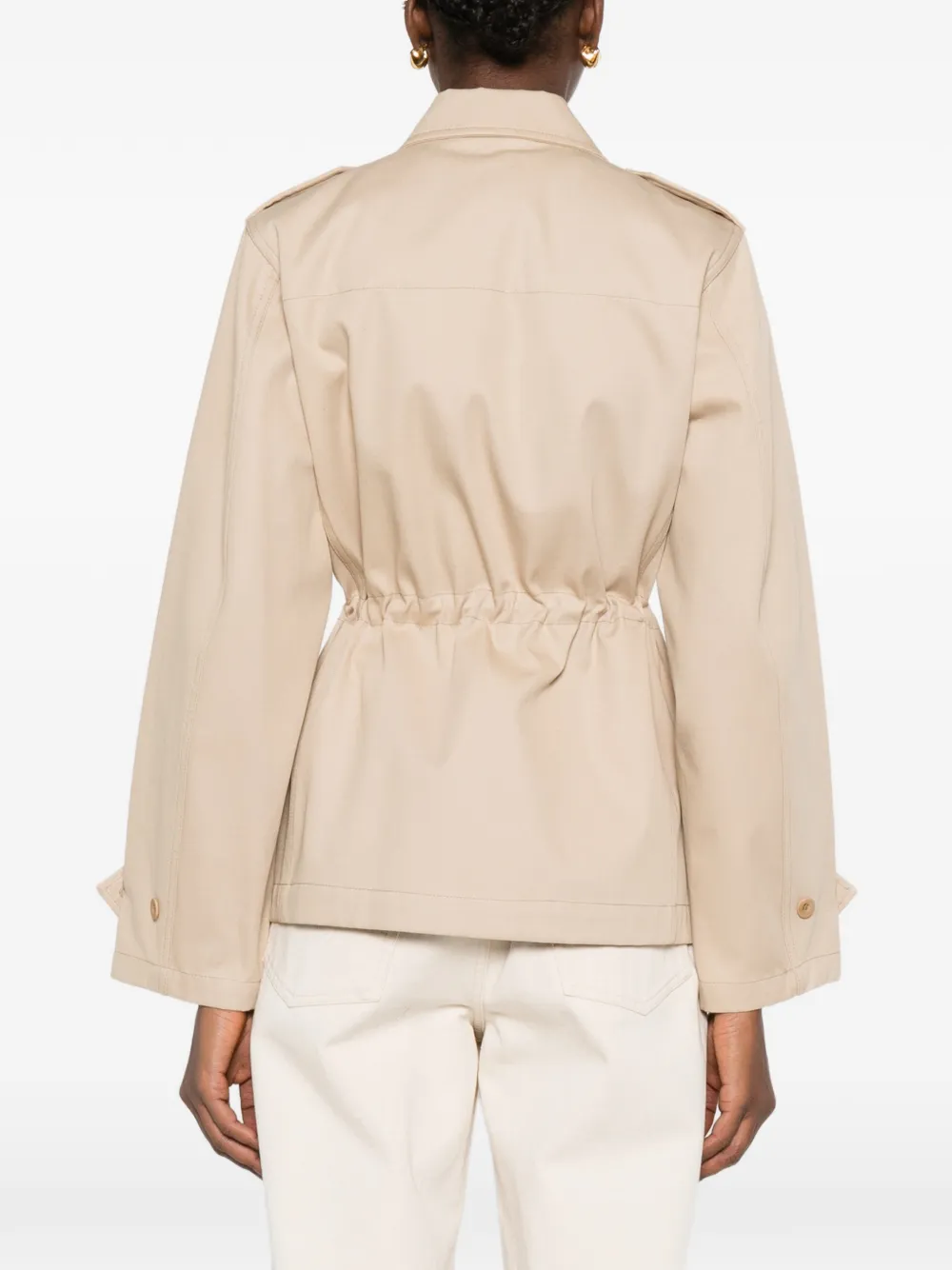 A.P.C. Jack met klepzak Beige