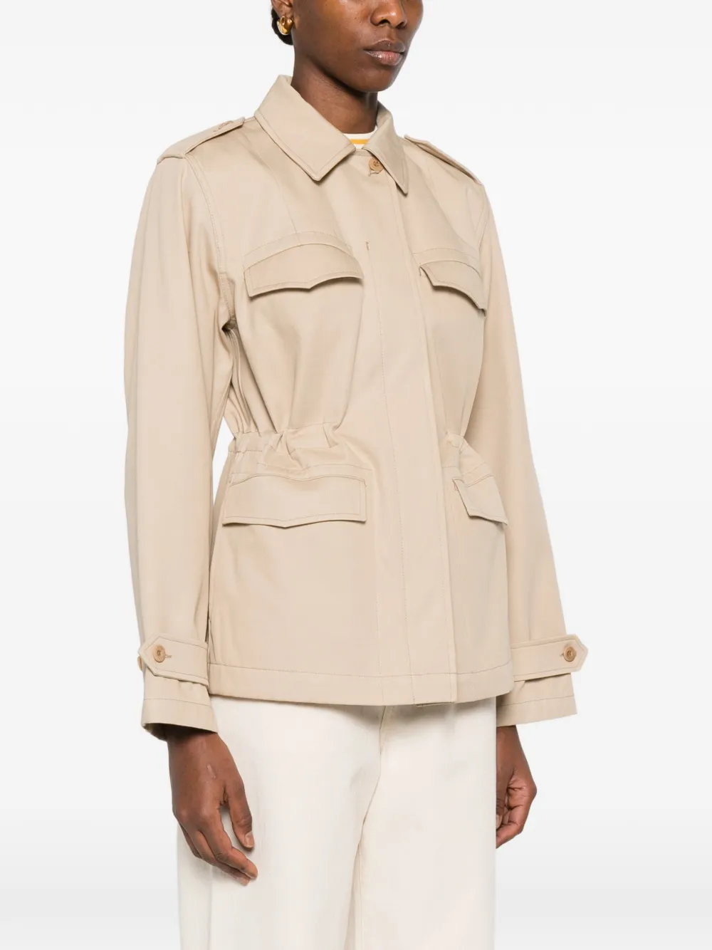  A.p.c. Flap-pocket Jacket - Neutrals 