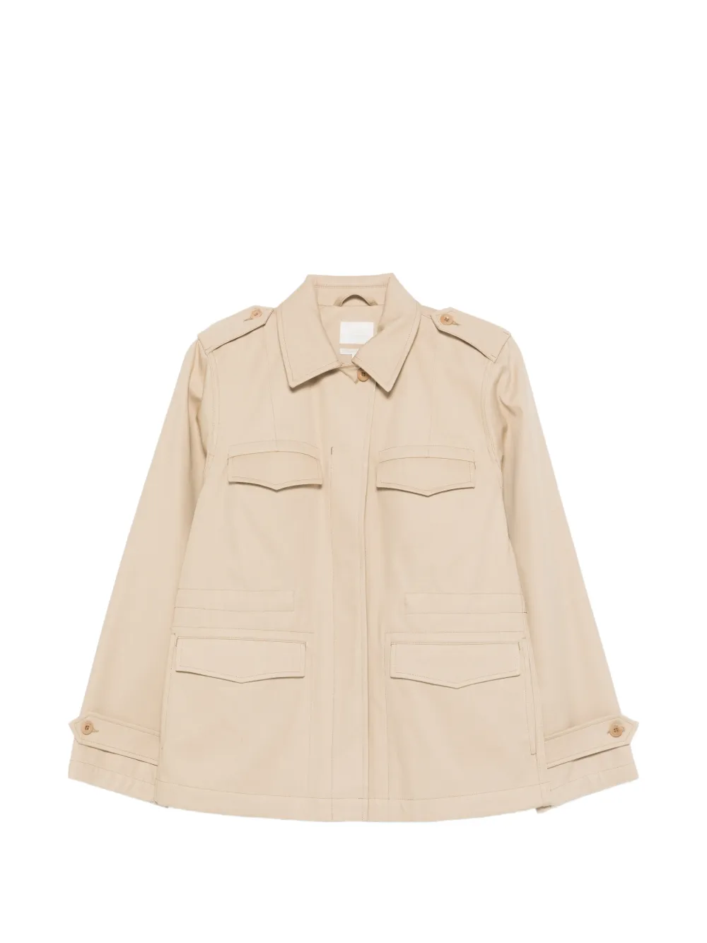 A.P.C. flap-pocket jacket - Toni neutri