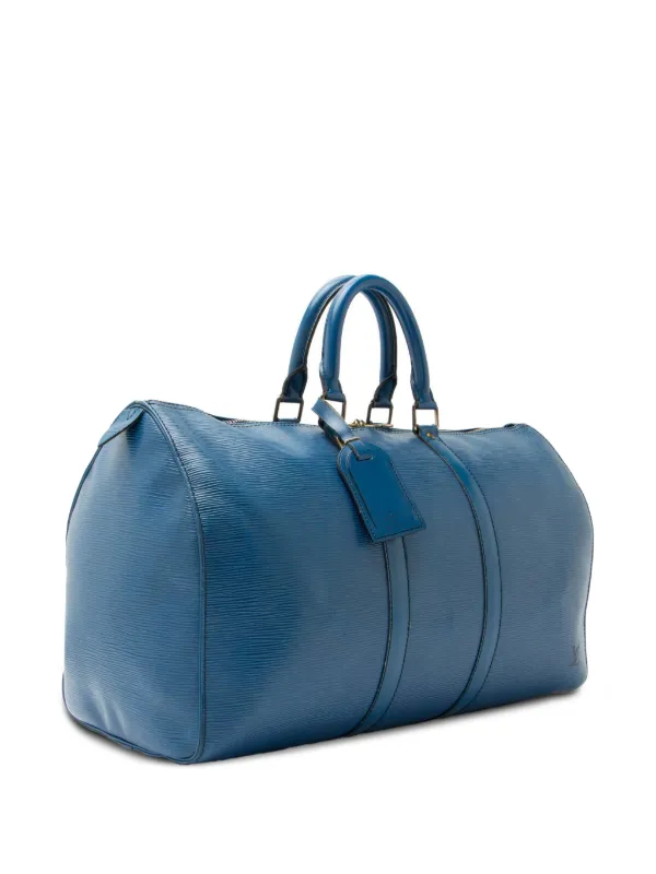 Louis Vuitton Pre-Owned 1992 キーポル 45 ダッフルバッグ | ブルー