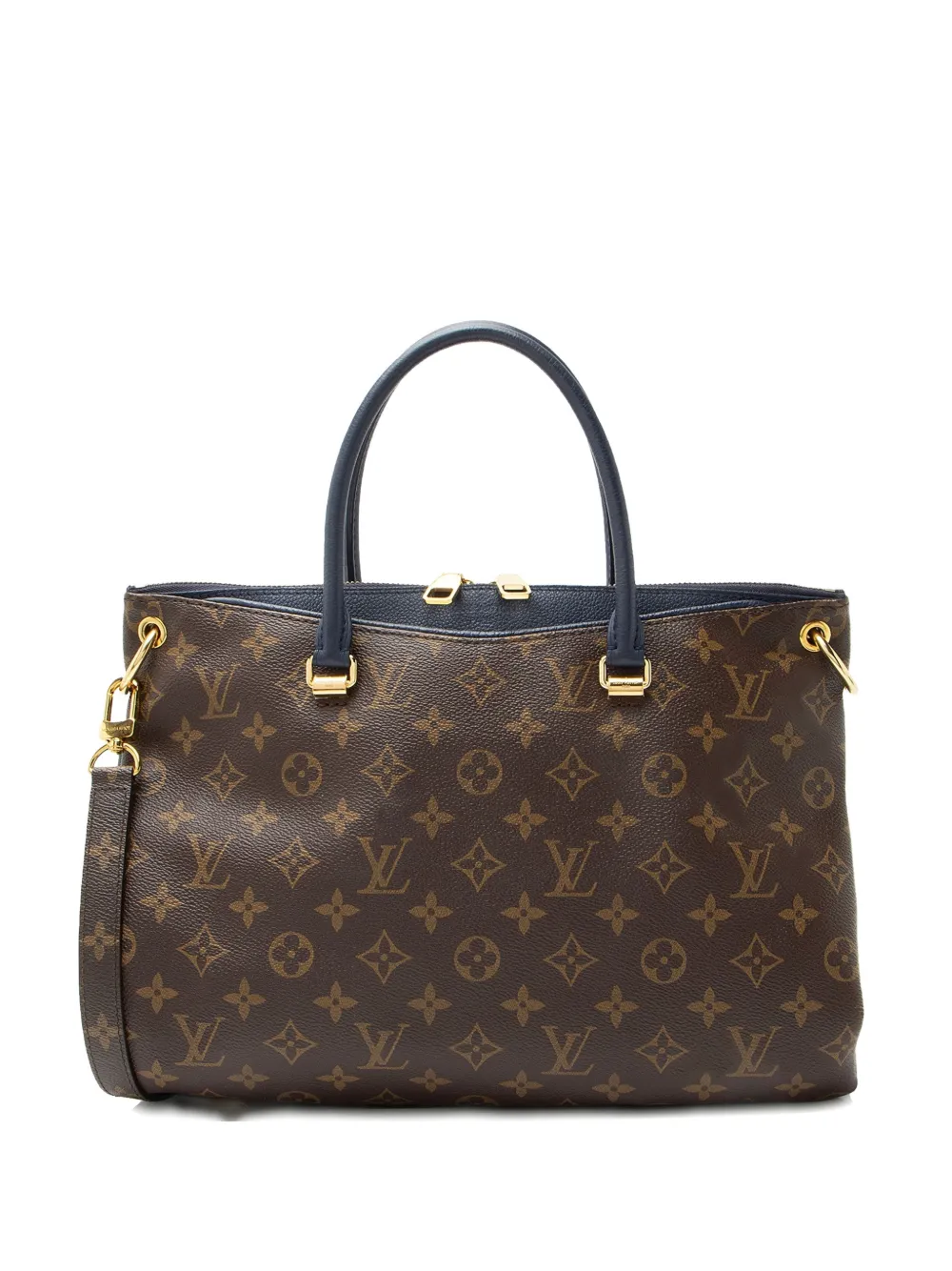 Louis Vuitton Pre-Owned 2017 Pallas canvas tote bag - Marrone