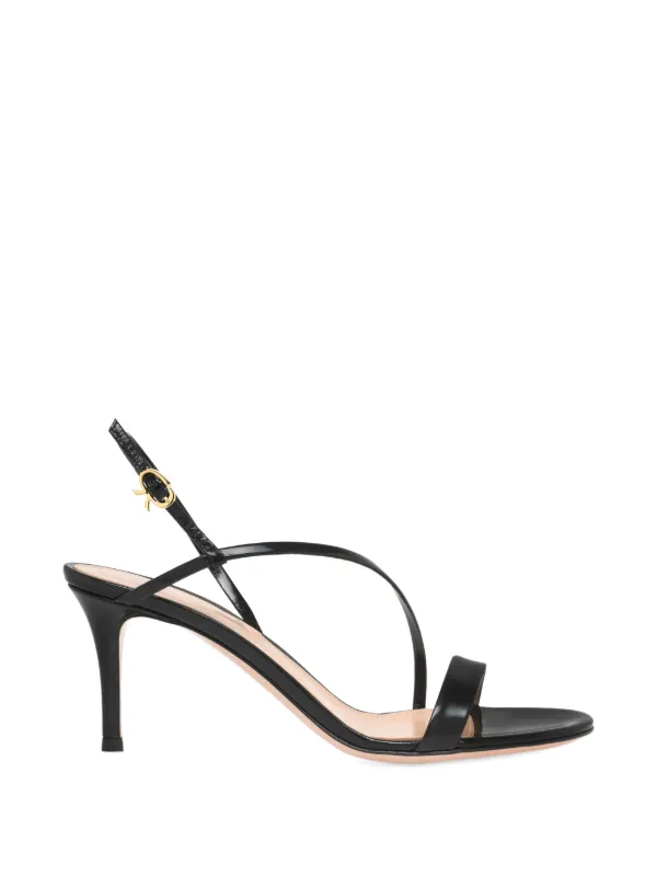 Gianvito Rossi Manhattan 70 Sandals in Black