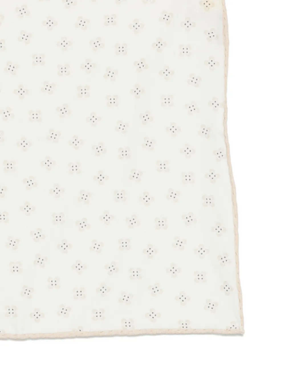  Eleventy Floral Handkerchief - Neutrals 