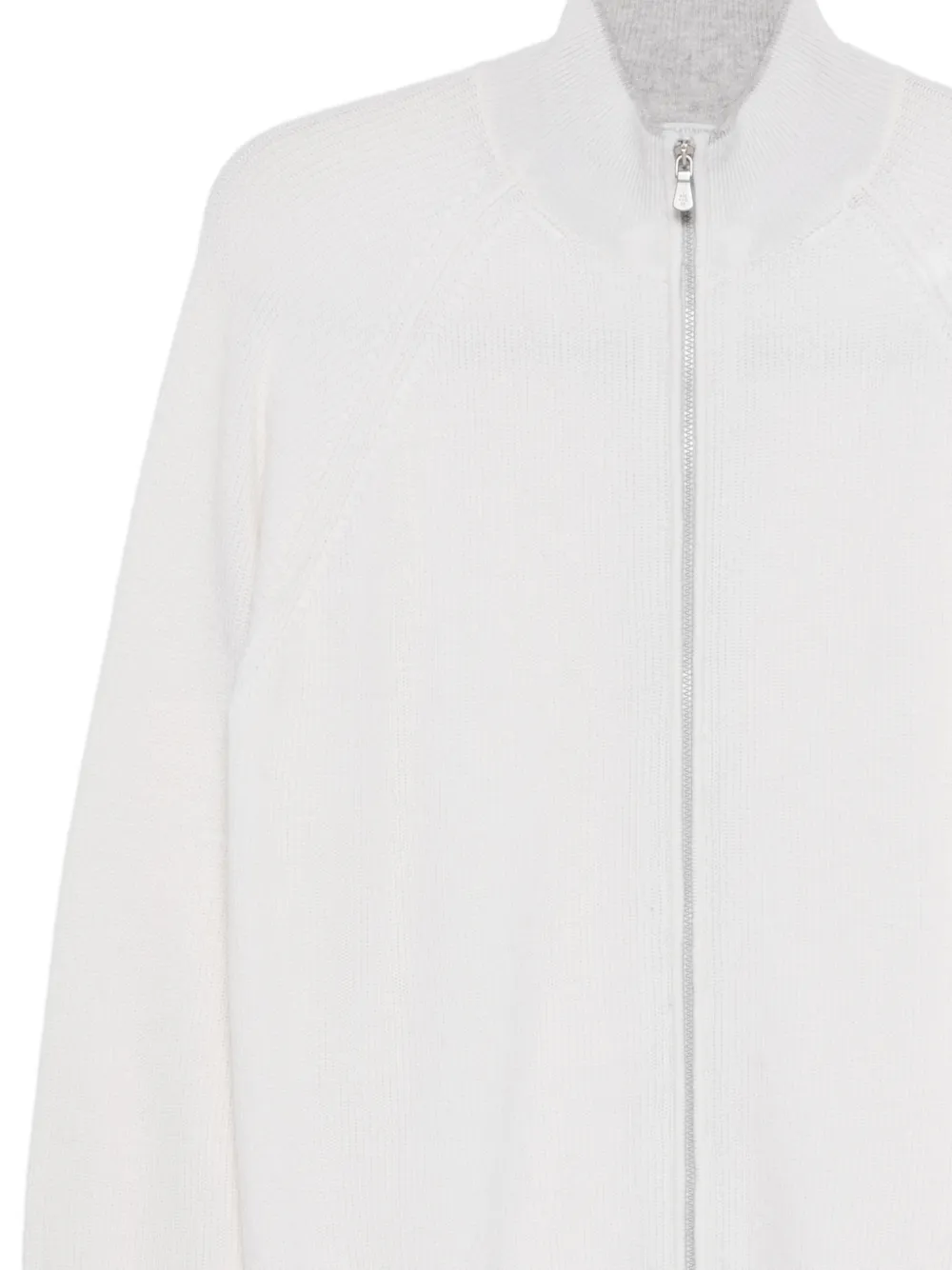  Eleventy Zip-up Cardigan - Neutrals 