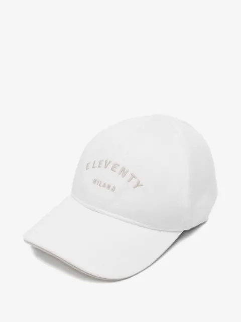 Eleventy casquette à logo brodé