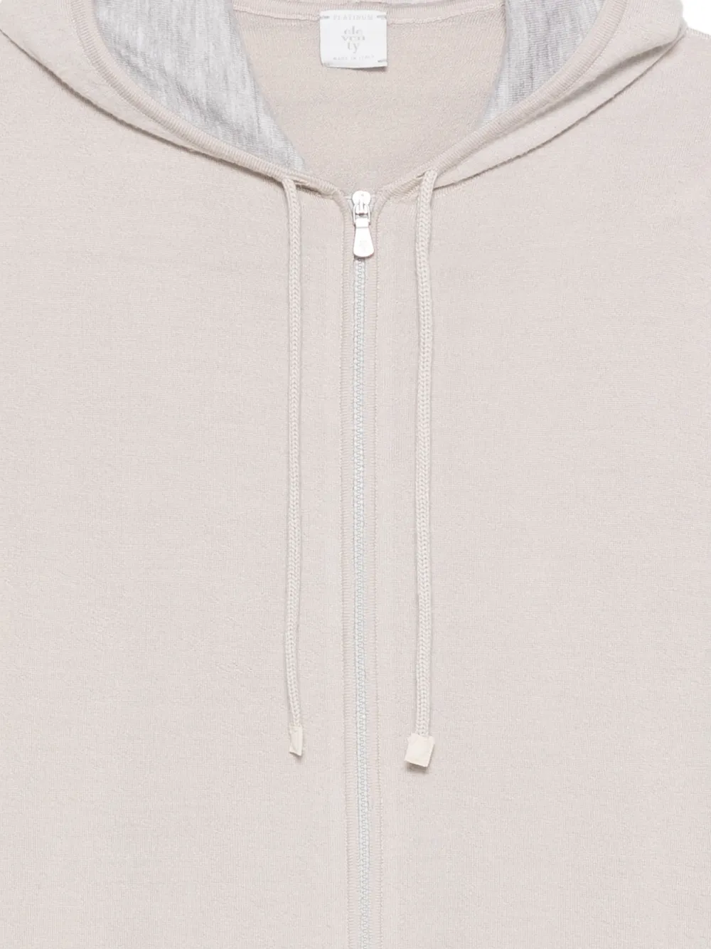  Eleventy Zip-up Hoodie - Neutrals 