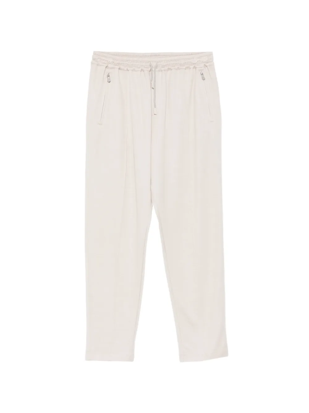 Eleventy zip drawstring trousers - Toni neutri