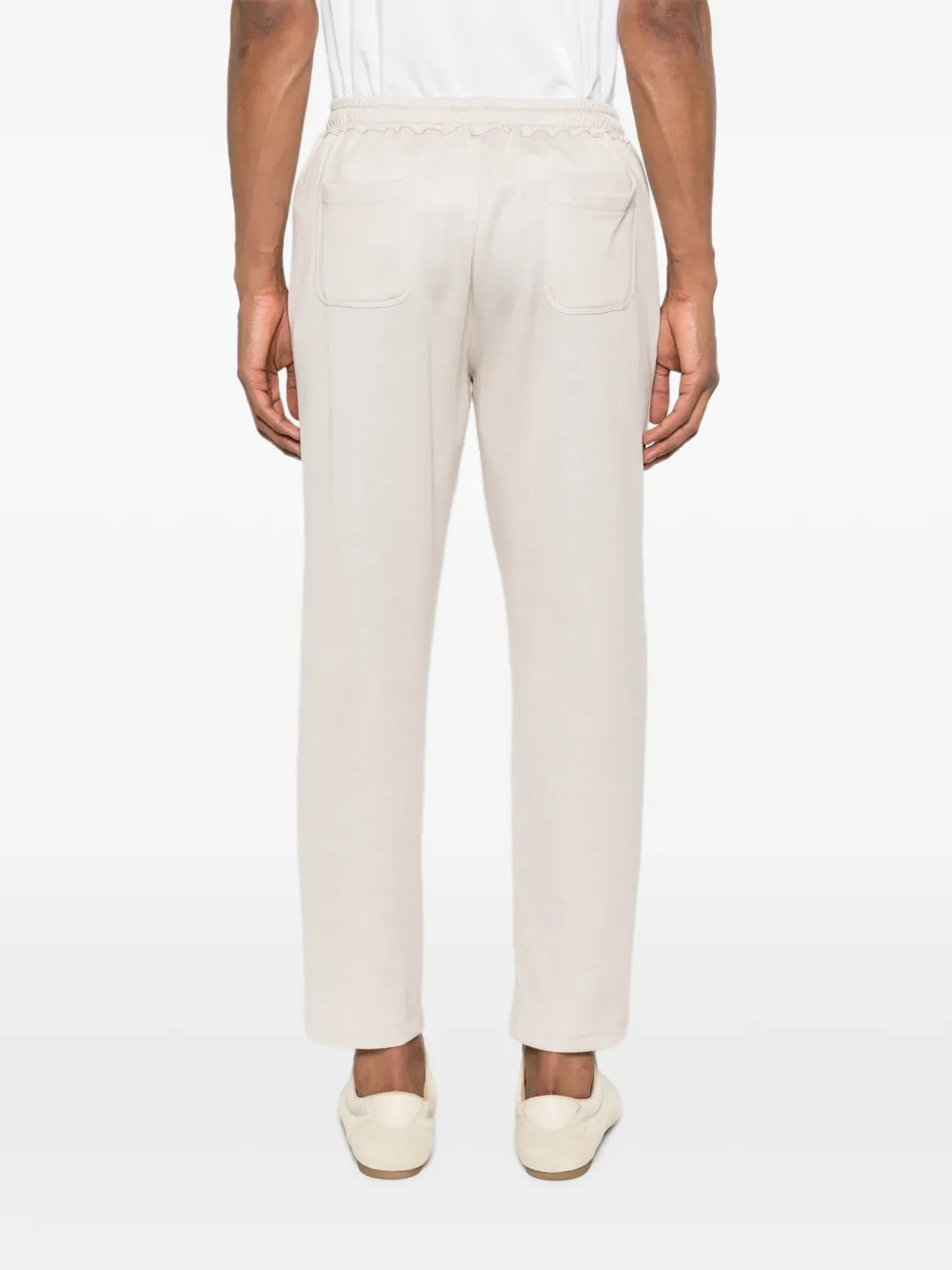 Eleventy Broek met trekkoord Beige