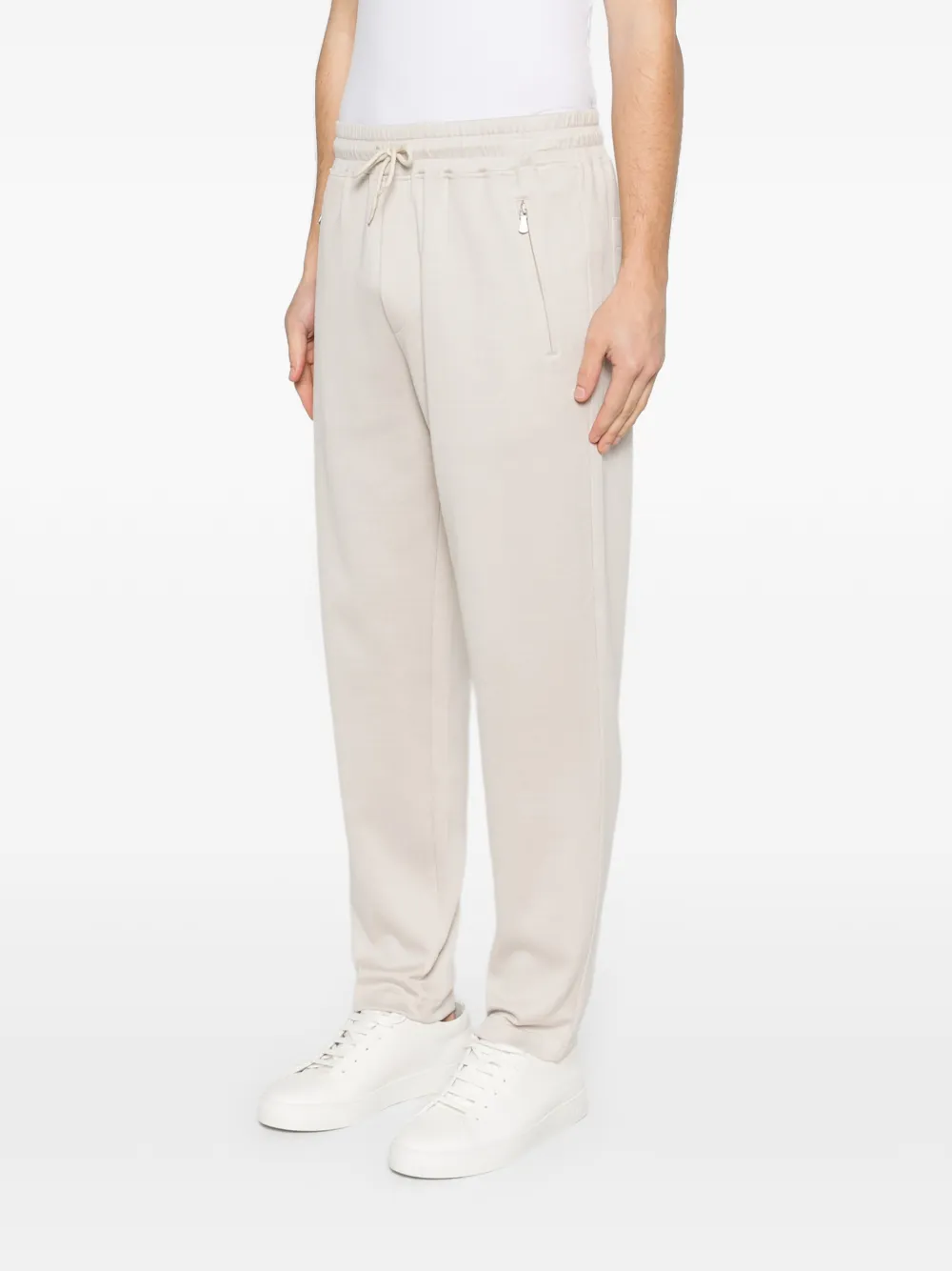 Eleventy Broek met trekkoord Beige