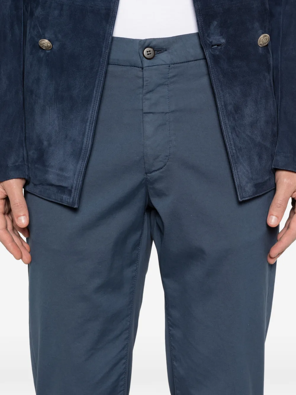 Eleventy Chino Blauw