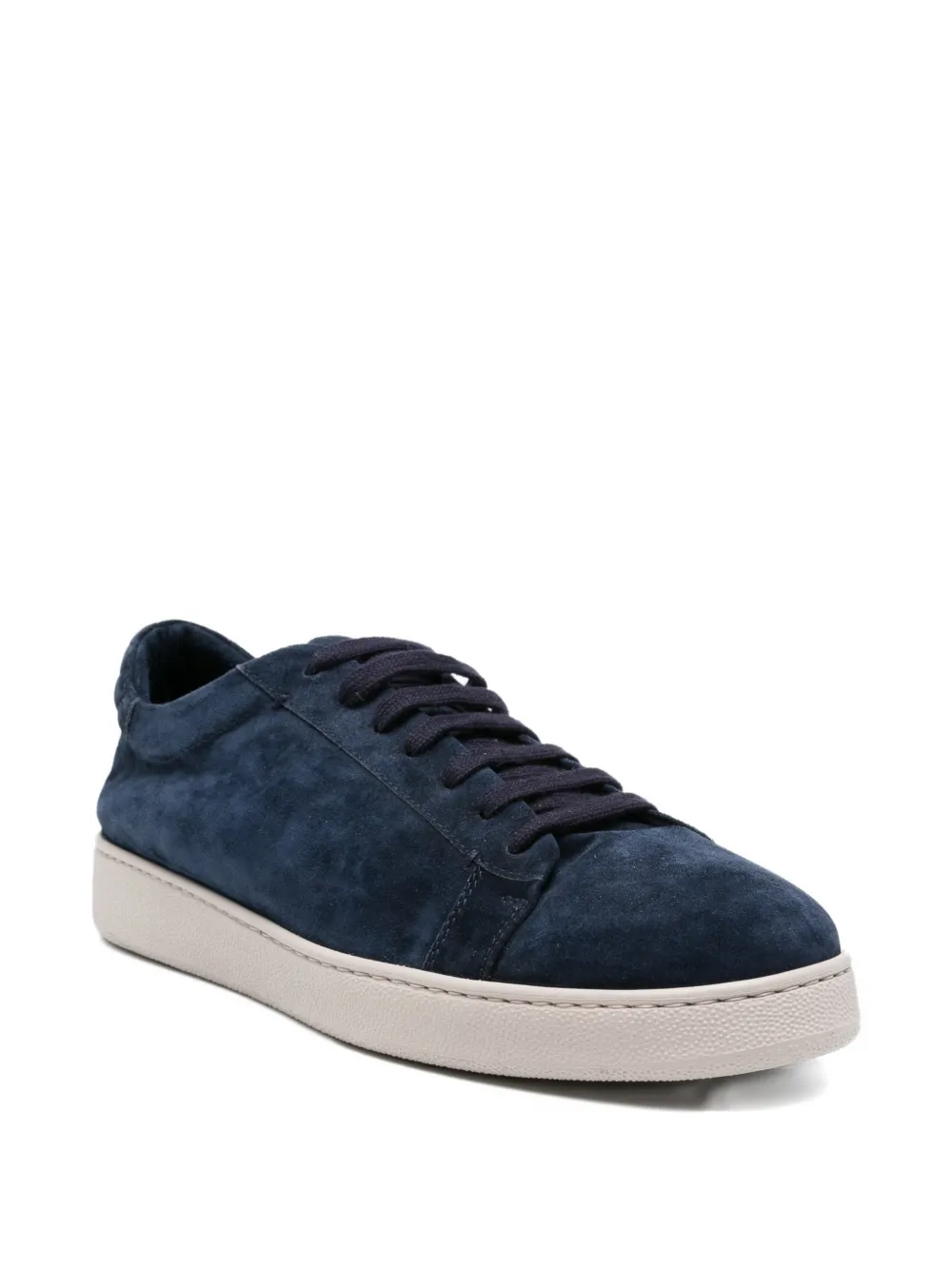 Eleventy Suède sneakers Blauw