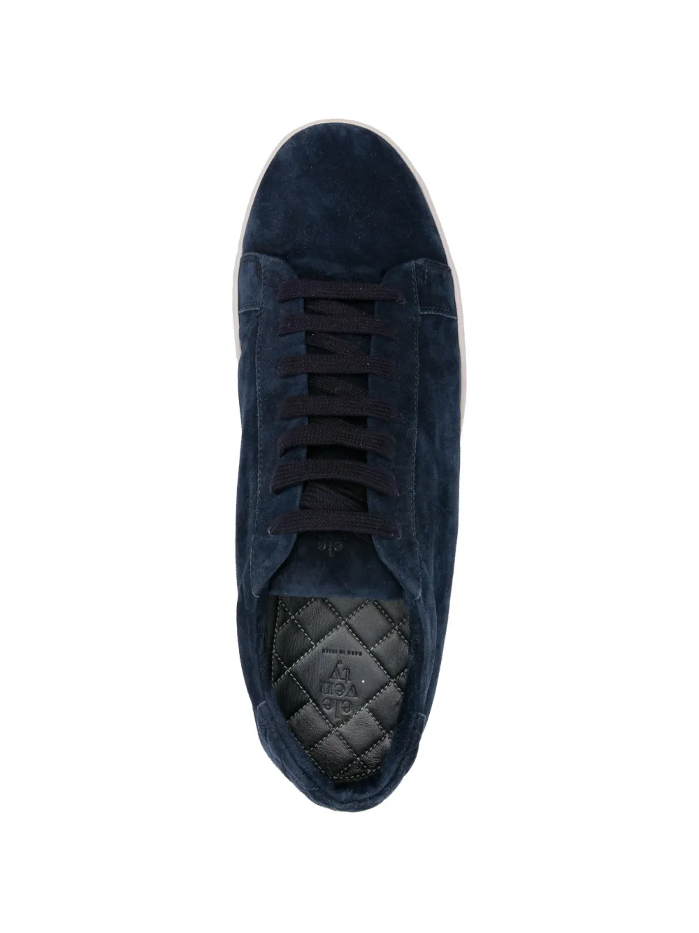 Eleventy Suède sneakers Blauw