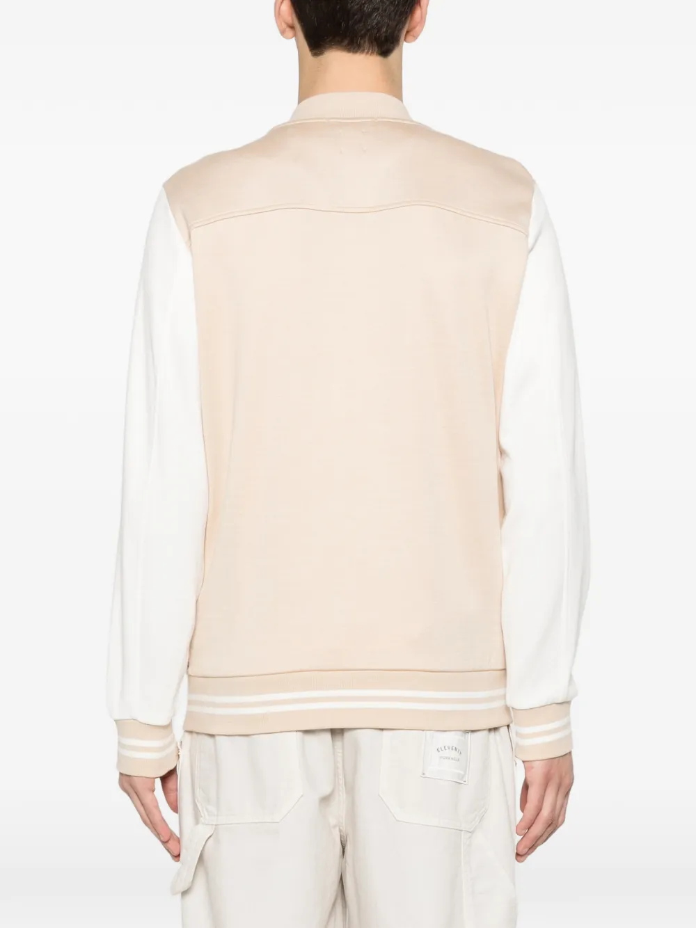 Eleventy Bomberjack met rits Beige