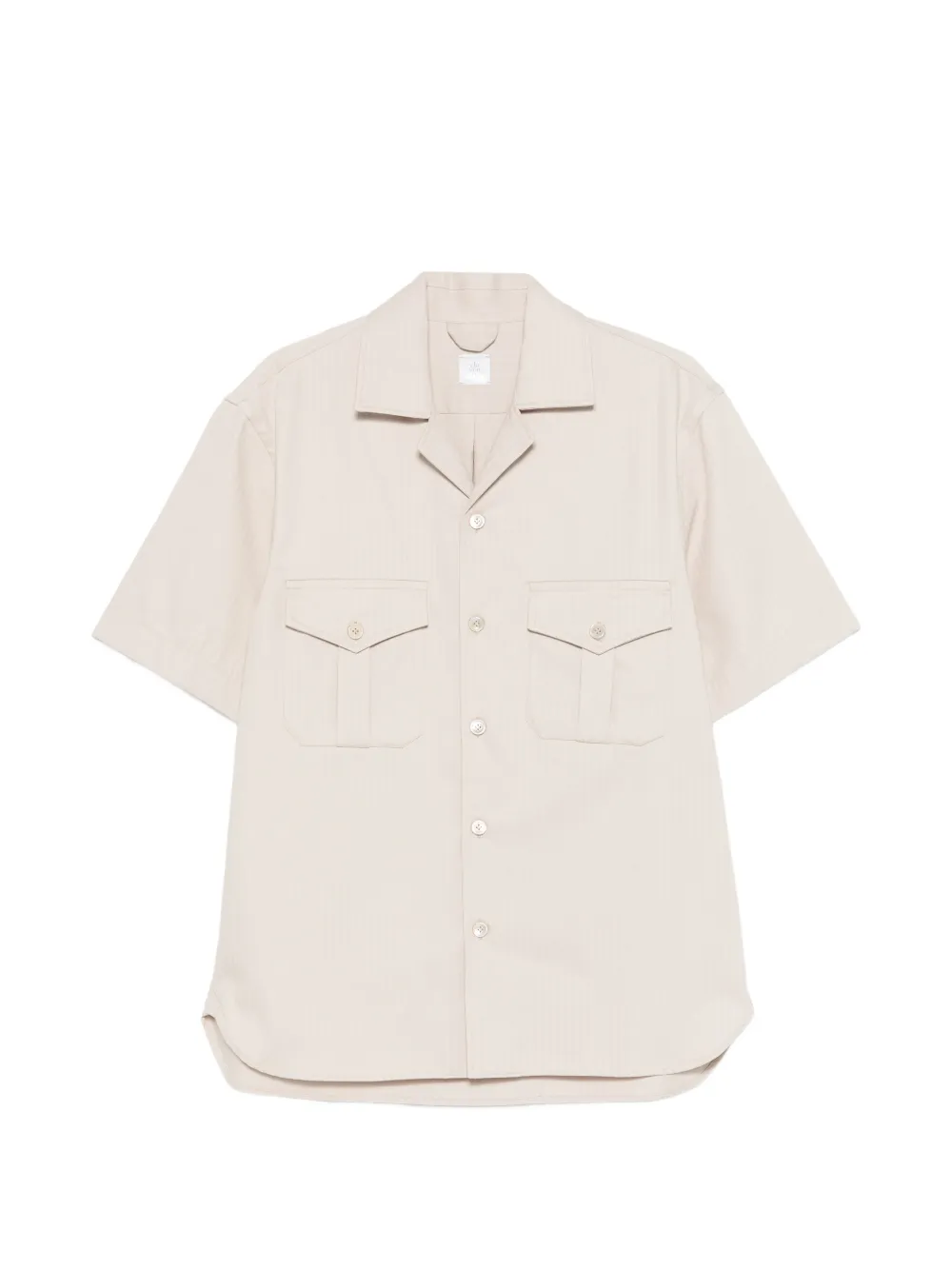 Eleventy flap pockets shirt - Toni neutri