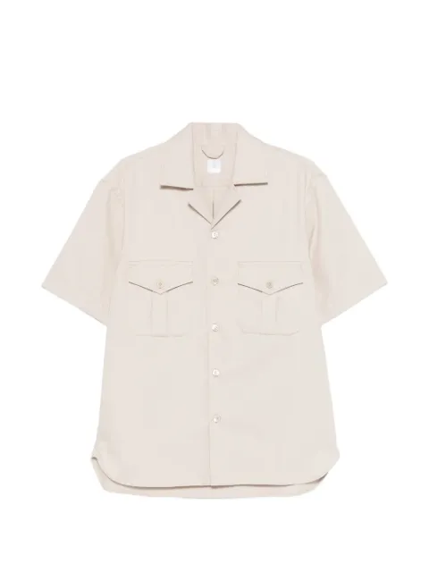 Eleventy flap pockets shirt