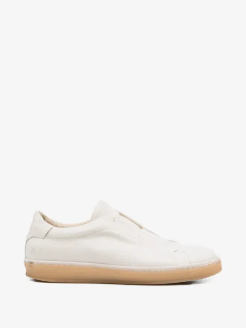 Eleventy slip-on leather sneakers