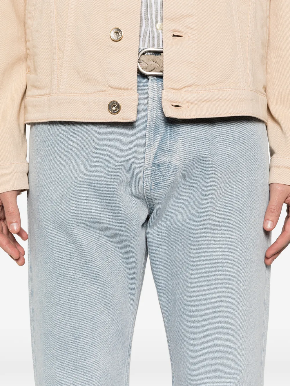 Eleventy Jeans met knoopsluiting Blauw