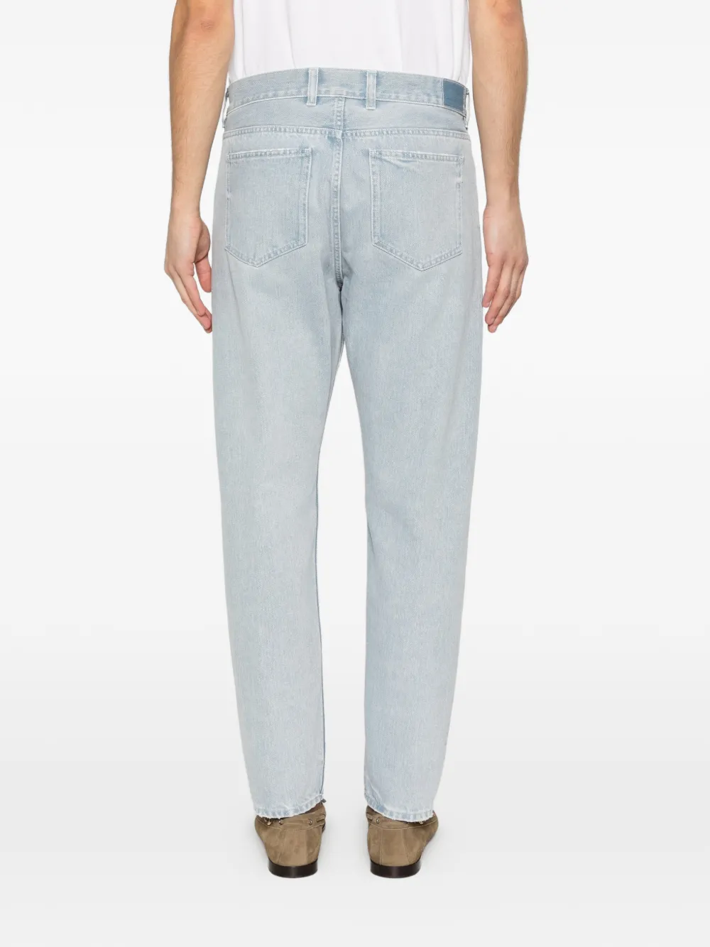 Eleventy Jeans met knoopsluiting Blauw