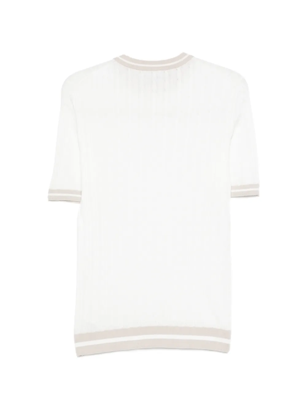 Eleventy T-shirt met ronde hals Wit
