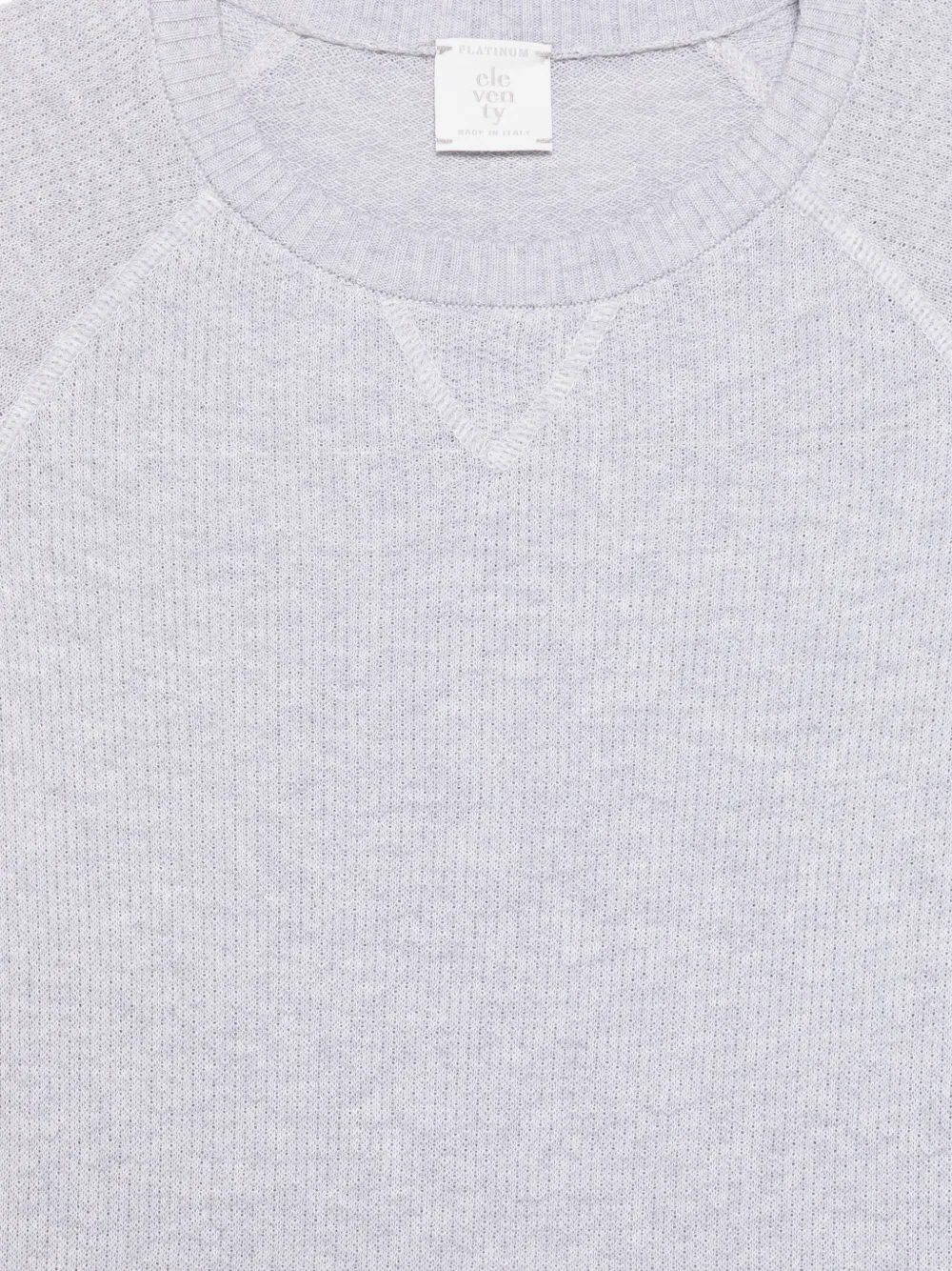 Eleventy Round Neck Sweater - Grey 