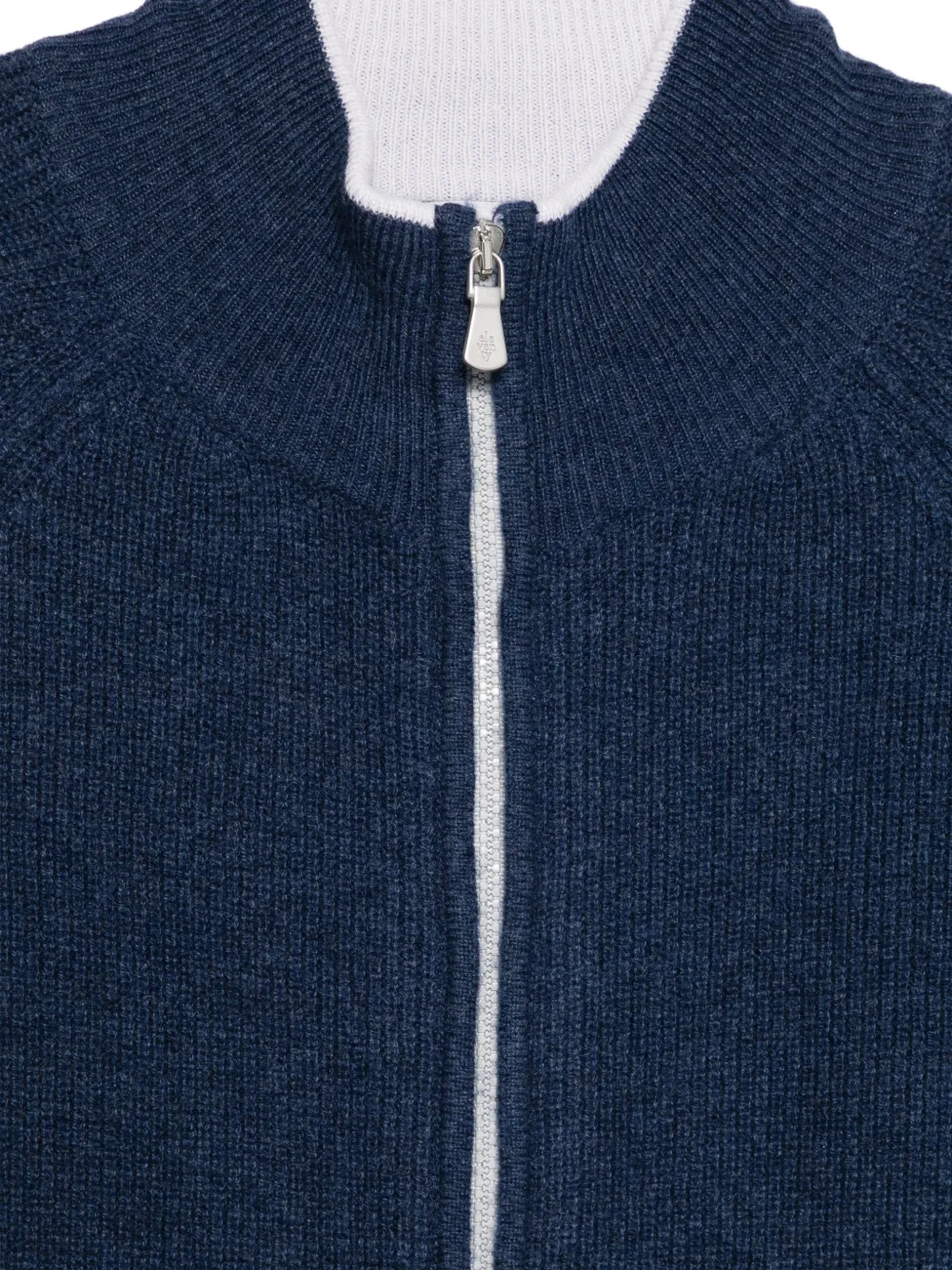  Eleventy Zip-up Cardigan - Blue 