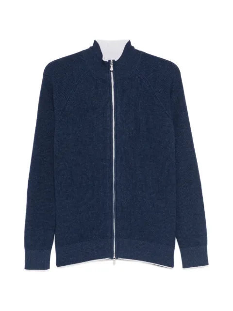 Eleventy zip-up cardigan