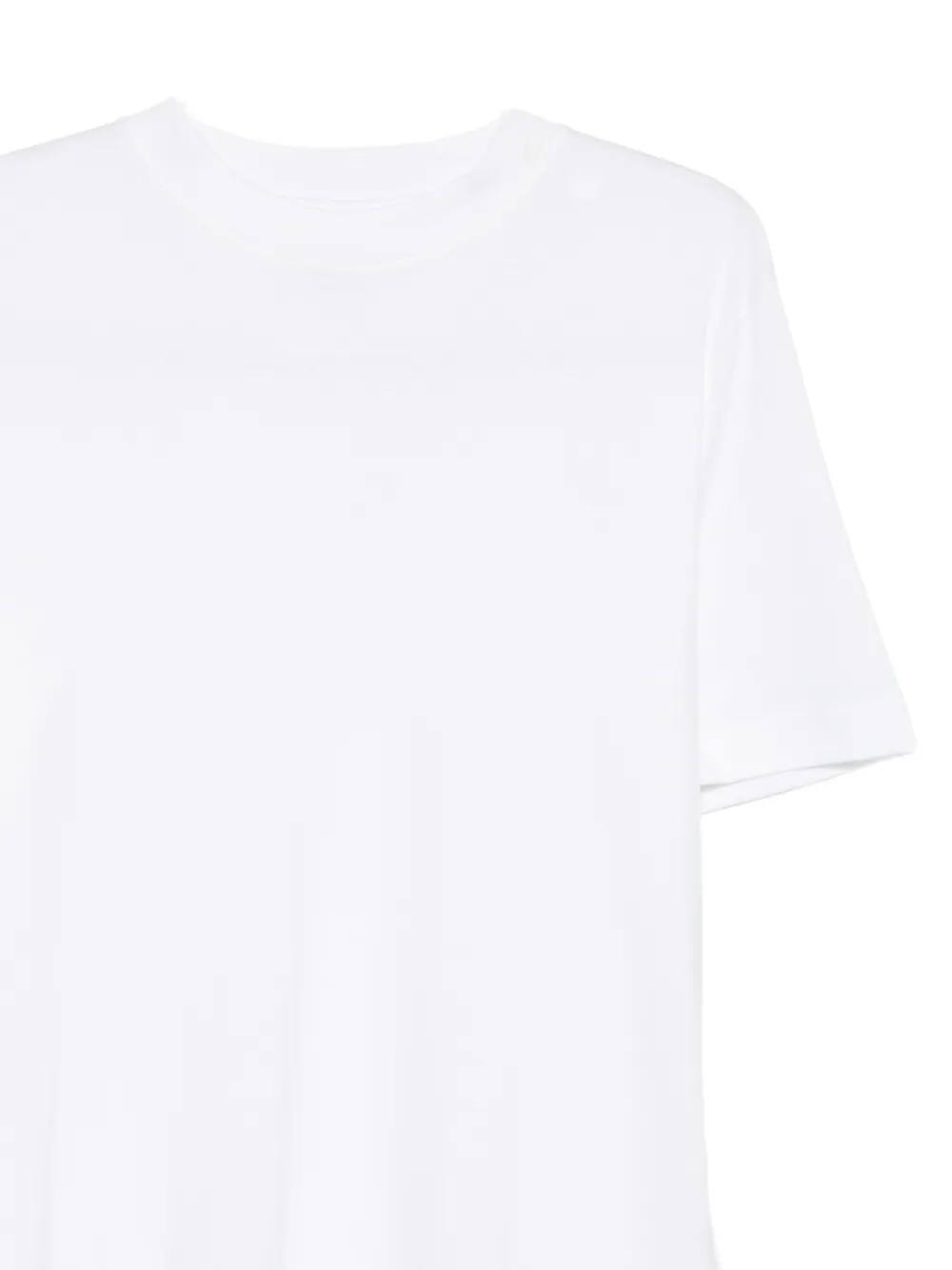 Eleventy Giza katoenen T-shirt Wit