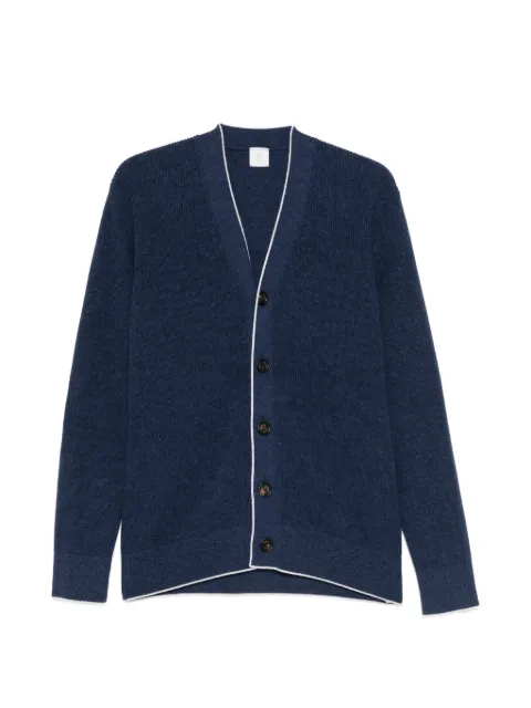 Eleventy cárdigan con ribete en V