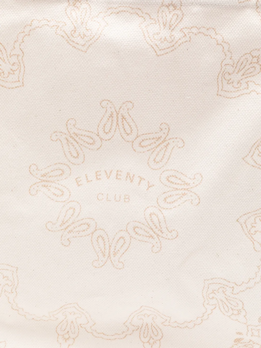  Eleventy Logo Tote Bag - Neutrals 