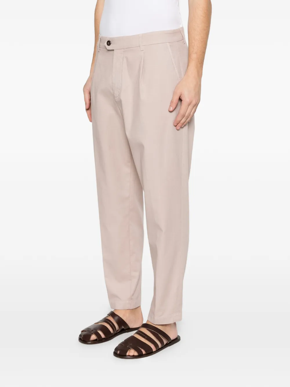 Eleventy Plooibroek Beige