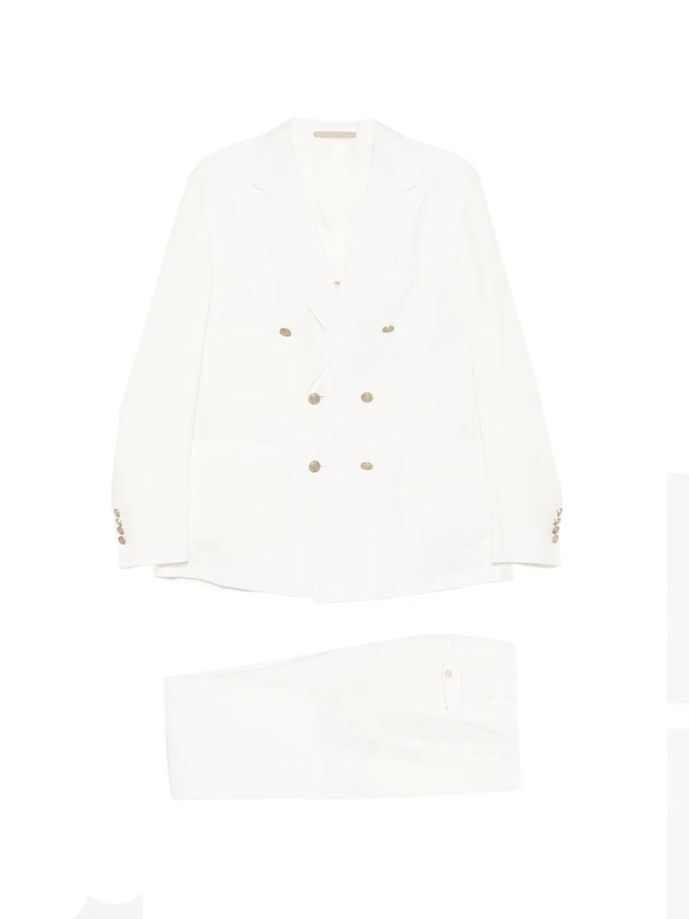 Eleventy Completo doppiopetto - Bianco