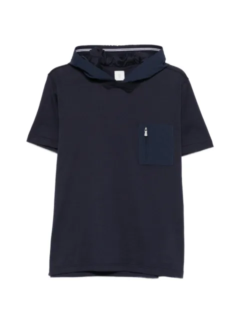 Eleventy hooded pocket T-shirt