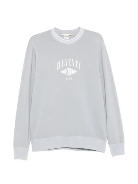 Eleventy logo-print sweatshirt